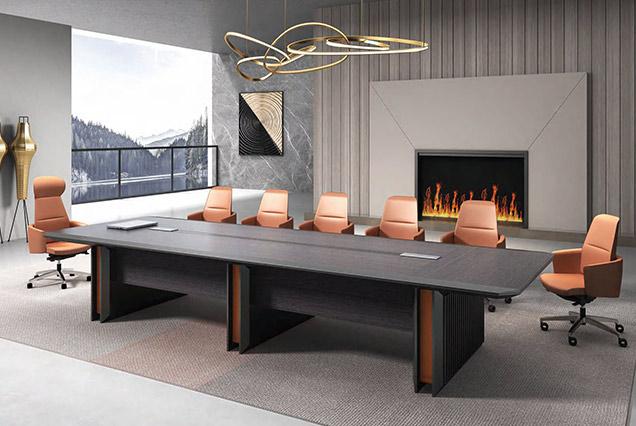 簡(jiǎn)約現(xiàn)代會(huì)議桌-2