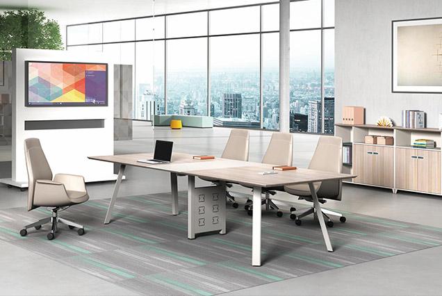 簡(jiǎn)約現(xiàn)代會(huì)議桌-15